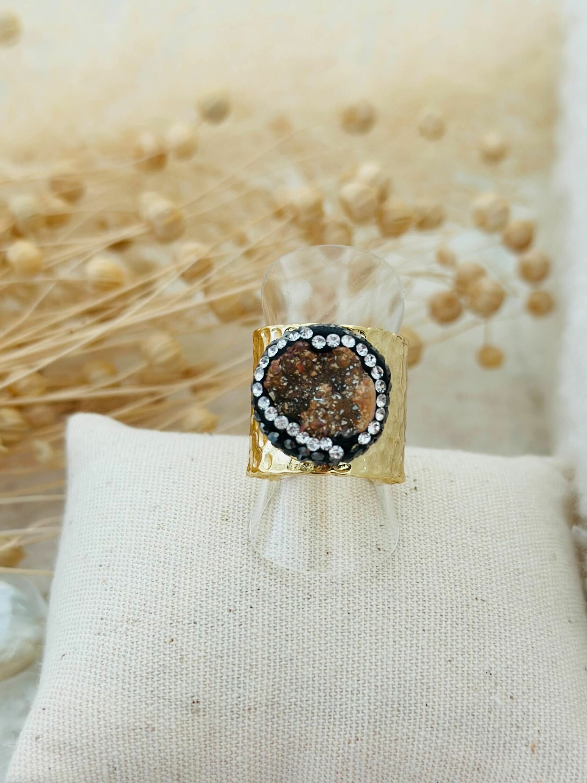 Bague Chevali re Pierre Naturelle Callisto Izadora Grand choix